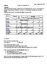 Giáo án Đại số Lớp 9 - Tiết 66 Kiểm tra Chương IV - Năm học 2018-2019